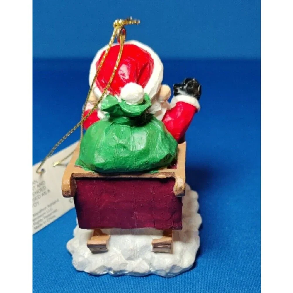 Marathon Oil Christmas Ornament Number Five From Series 6, 2004-XMAS Santa